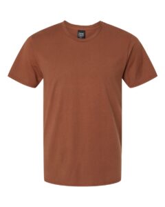 Hanes 4980 Unisex Perfect-T T-Shirt – Canyon Rock Brown