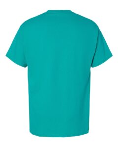 Hanes 5280 Unisex Essential-T T-Shirt – Athletic Teal (back)
