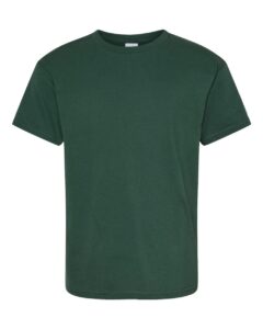Hanes 5480 Youth Essential-T T-Shirt – Athletic Dark Green