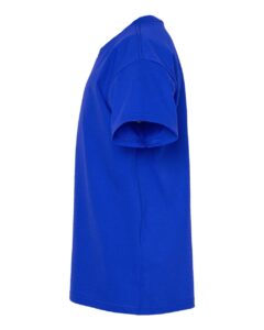 Hanes 5480 Youth Essential-T T-Shirt – Athletic Royal (side)