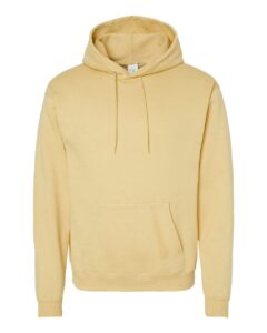 Hanes P170 Unisex EcoSmart® Hooded Sweatshirt – Athletic Gold