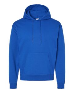 Hanes P170 Unisex EcoSmart® Hooded Sweatshirt – Athletic Royal