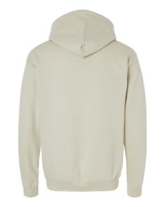 Hanes RS170 Unisex Perfect Sweats Hooded Sweatshirt – Sand (back)