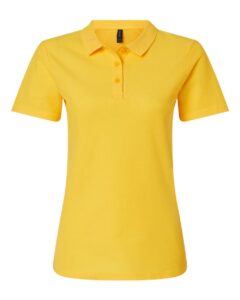 Gildan 64800L Women’s Softstyle® Pique Polo – Daisy
