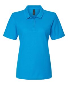 Gildan 64800L Women’s Softstyle® Pique Polo – Sapphire