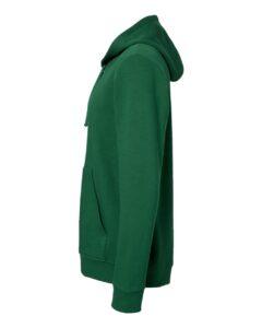 Adidas A432 Unisex Fleece Hooded Sweatshirt – Collegiate Green (side)
