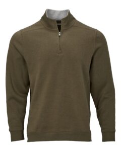 Boxercraft BM5202 Unisex Fleece Quarter-Zip Pullover – Olive