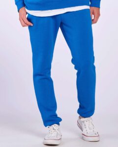 Boxercraft BM6602 Unisex Fleece Joggers – True Royal (on model)