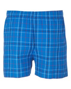 Boxercraft BM6701 Men’s Double Brushed Flannel Boxers – Royal Field Day Plaid (back)