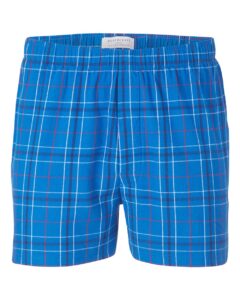 Boxercraft BM6701 Men’s Double Brushed Flannel Boxers – Royal Field Day Plaid