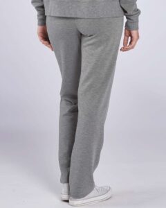 Boxercraft BW6601 Women’s Dream Fleece Pants – Oxford Heather (on model back)