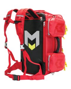 MERET M8101F OMNI™ PRO X Red Convertible Backpack Bag – Red (back)