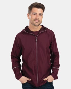 Holloway 229582 Men’s Packable Hooded Jacket