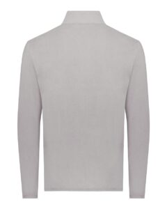 Augusta Sportswear 6861 Unisex Eco Revive™ Micro-Lite Fleece Full-Zip Jacket – Athletic Grey (back)