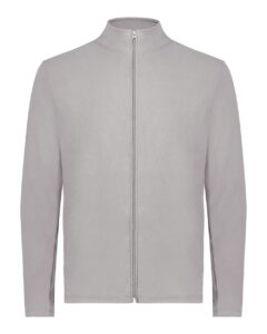 Augusta Sportswear 6861 Unisex Eco Revive™ Micro-Lite Fleece Full-Zip Jacket – Athletic Grey