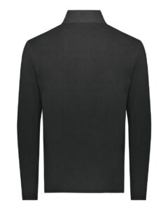 Augusta Sportswear 6861 Unisex Eco Revive™ Micro-Lite Fleece Full-Zip Jacket – Black (back)