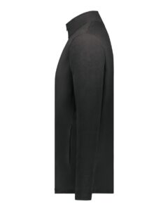 Augusta Sportswear 6861 Unisex Eco Revive™ Micro-Lite Fleece Full-Zip Jacket – Black (side)