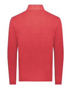 Augusta Sportswear 6861 Unisex Eco Revive™ Micro-Lite Fleece Full-Zip Jacket – Scarlet (back)