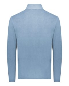 Augusta Sportswear 6861 Unisex Eco Revive™ Micro-Lite Fleece Full-Zip Jacket – Storm (back)