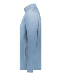 Augusta Sportswear 6861 Unisex Eco Revive™ Micro-Lite Fleece Full-Zip Jacket – Storm (side)