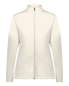 Augusta Sportswear 6862 Women’s Eco Revive™ Micro-Lite Fleece Full-Zip Jacket – Oyster