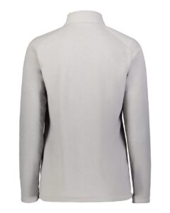 Augusta Sportswear 6864 Women’s Eco Revive™ Micro-Lite Fleece Quarter-Zip Pullover – Athletic Grey (back)