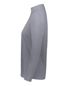 Augusta Sportswear 6864 Women’s Eco Revive™ Micro-Lite Fleece Quarter-Zip Pullover – Graphite (side)