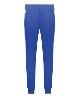 Augusta Sportswear 6869 Youth Eco Revive™ Three-Season Triblend Fleece Joggers – Royal/ Grey Heather