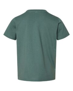 Rabbit Skins 3321 Toddler Fine Jersey Tee – Basil (back)