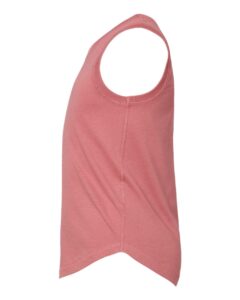 LAT 2692 Girls’ Relaxed Fine Jersey Tank – Mauvelous (side)