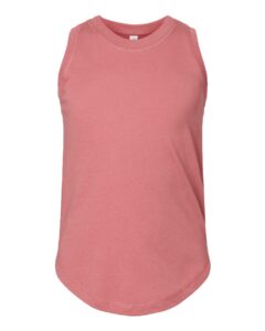 LAT 2692 Girls’ Relaxed Fine Jersey Tank – Mauvelous