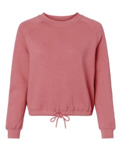 LAT 3528 Women’s Relaxed Boxy Crewneck Sweatshirt – Mauvelous