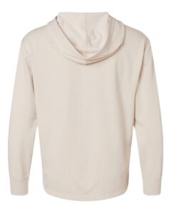 LAT 6936 Unisex Vintage Wash Hoodie Sweatshirt – Washed Natural (back)