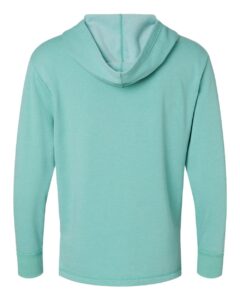 LAT 6936 Unisex Vintage Wash Hoodie Sweatshirt – Washed Saltwater (back)