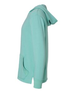 LAT 6936 Unisex Vintage Wash Hoodie Sweatshirt – Washed Saltwater (side)
