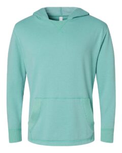 LAT 6936 Unisex Vintage Wash Hoodie Sweatshirt – Washed Saltwater