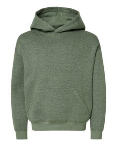 LAT 2296 Youth Hoodie Sweatshirt – Bamboo Blackout