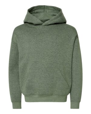 LAT 2296 Youth Hoodie Sweatshirt – Bamboo Blackout