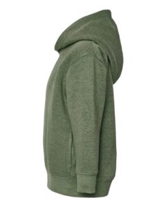 Rabbit Skins 3326 Toddler Pullover Fleece Hoodie – Bamboo Blackout (side)