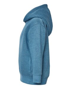 Rabbit Skins 3326 Toddler Pullover Fleece Hoodie – Bermuda Blackout (side)