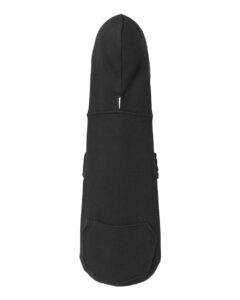 Doggie Skins 3926 Doggie 3-End Fleece Hooded Sweatshirt – Black (back)