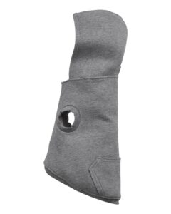 Doggie Skins 3926 Doggie 3-End Fleece Hooded Sweatshirt – Granite Heather (side)
