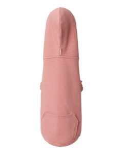 Doggie Skins 3926 Doggie 3-End Fleece Hooded Sweatshirt – Mauvelous (back)
