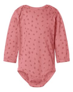 Rabbit Skins 4421 Infant Fine Jersey Long Sleeve Bodysuit – Mauvelous Spot