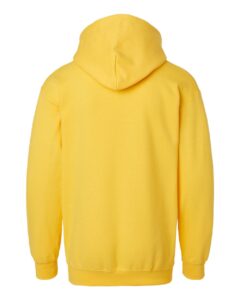 Gildan SF500B Youth Softstyle® Midweight Hooded Sweatshirt – Daisy (back)