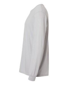 Gildan 64440CVC Unisex Softstyle® CVC Long Sleeve T-Shirt – Cement (side)
