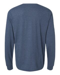 Gildan 64440CVC Unisex Softstyle® CVC Long Sleeve T-Shirt – Navy Mist (back)