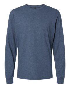 Gildan 64440CVC Unisex Softstyle® CVC Long Sleeve T-Shirt – Navy Mist