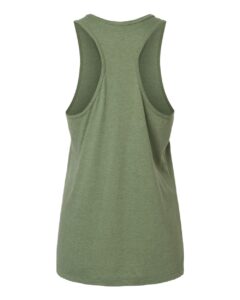 Gildan 64220LCVC Women’s Softstyle® CVC Racerback Tank Top – Cactus (back)