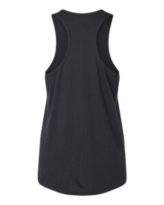 Gildan 64220LCVC Women’s Softstyle® CVC Racerback Tank Top – Pitch Black (back)